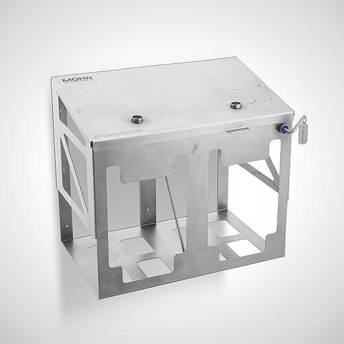 Can holder Type KH-CA II, art. no. 05.04.00.04, closed lid-with key 
