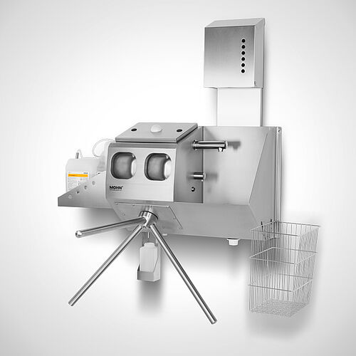 Clean-Station Type CSD-WR, wall-mounted right-hand version, art. no. 11.10.08.22 