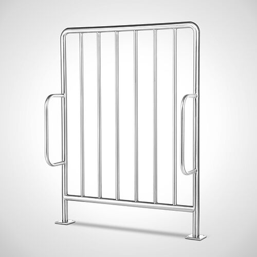 Handrail with chicane Type G-S II, height 1290 mm, art. no 30.00.10.03 