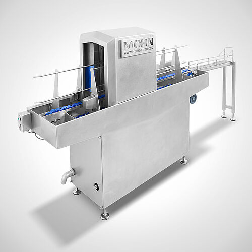 Pass-through knife-basket disinfection Type Steri-King with opt. outfeed conveyor 