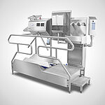 Check-In-Station III-1800-R Highline right-hand version with Face-Checkpoint 