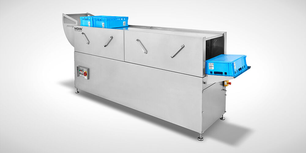 Crate washer for bakeries Type DLWA-300-BACK Ecoline, item no. 11.10.00.43 | Mohn GmbH 
