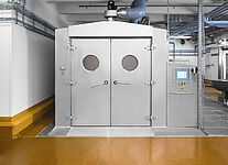 Large-room cabin washing system Type KWA-UGR - 2-doors - ground-level 