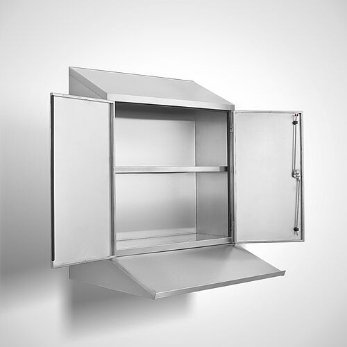 Wall-cabinet with slant-top desk Type WS-IB 100-40/80, art. no. 21.00.00.00 