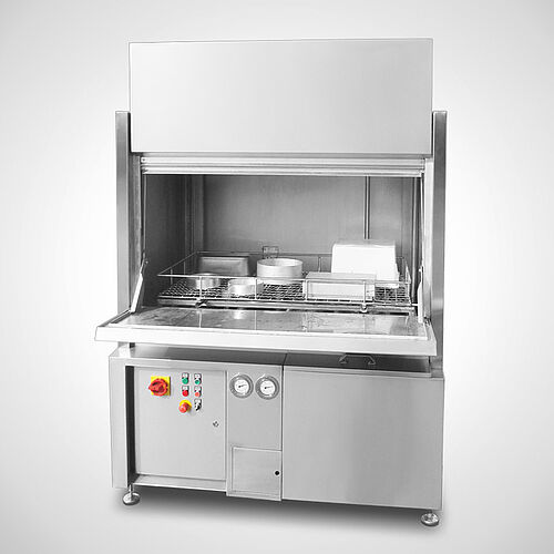 Cabin washing system Type HWA-Highline, for moulds, pods etc.