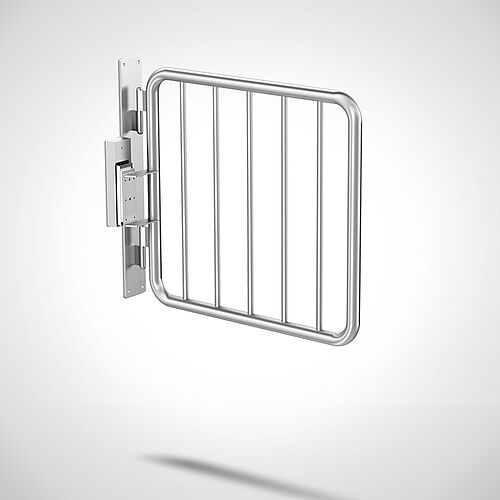 Single-wing gate Type MFT-875 W/AL, wall-mounted - gate hinge left, art. no. 39.00.11.12 