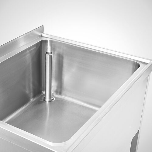 Sink unit Type SPT-1B/OA, detail: basin with standpipe valve 