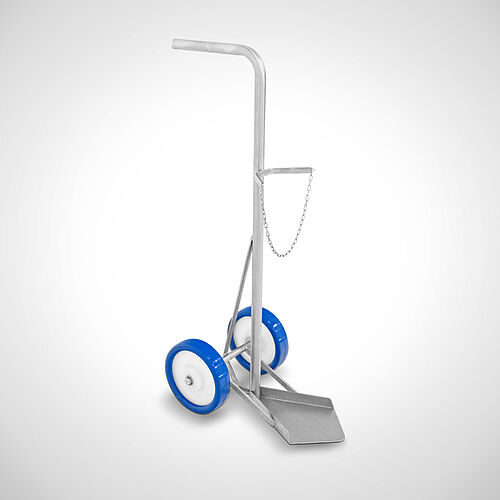 Stainless steel gas bottle transport cart Type FLR-E, art. no. 40.00.03.12