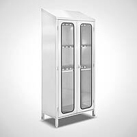 Storage cupboard Type ASD-Highline-SON, interior with special brackets for hanging equipment - ID 20-61405 