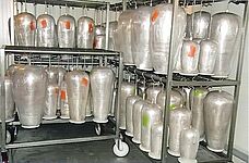 Kebap transport trolley