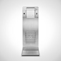 Infektionsschutzstation Typ INFS/55-160 mit 2 automatischen Desinfektionsmittelspendern 