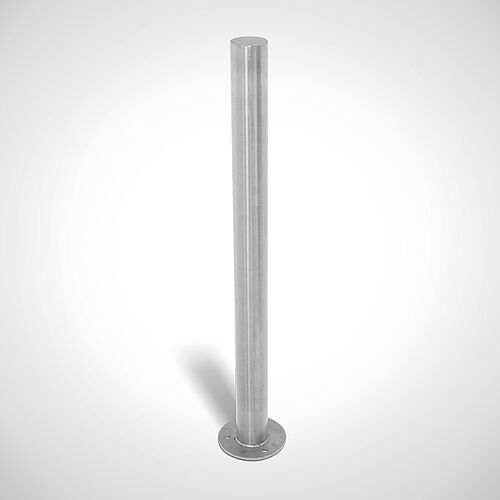Skirting protection pillars made of stainless steel Type RASP, art. no. 20.00.02.00