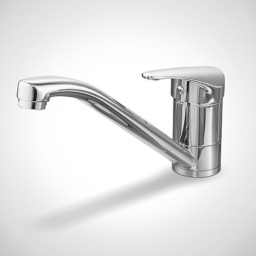 Single lever mixer tap with short operating lever, art. no. 97.13.88.79 