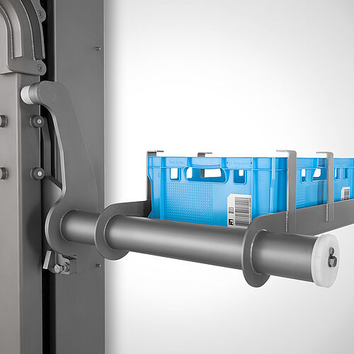 Lift + tilting device Type HKV-E2, detail: Lift fork with mounting device, art. no. 18.00.30.66 