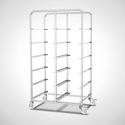 Transport trolley for euronorm containers Type EN-TW 18 E2 with 18 layers, art. no. 40.00.00.91 
