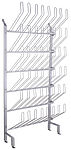 boots mouting rack with 6-floors for 24 pairs of boots