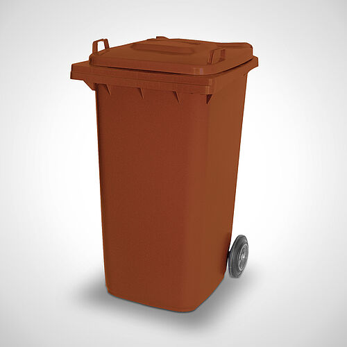 Wet waste bins in brown color, art. no. 99.10.01.41 