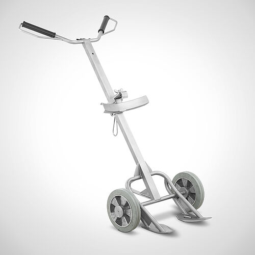 Stainless steel barrel transport cart type FKR-E, art. no. 49.00.09.71