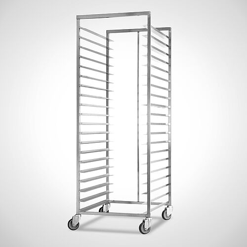 Freezer trolley Type FR-M in in solid m-shape design, art. no. 99.10.00.34