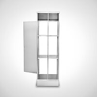 Special construction: Compartement cupboard with central door, rear open, ID: 20-62211 