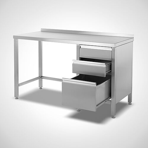 Work tables Type AT-U-SR 140/60, art. no. 20.00.08.20