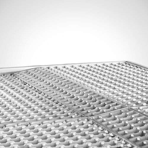 Drivable stainless steel disinfection basin type DB-E (B) for floor-level installation, ID 21-62359.1 