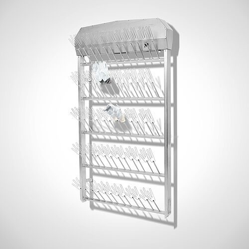Warm air glove dryer, wall-mounted Type HST-HF-W-30, art. no. 10.00.02.54 