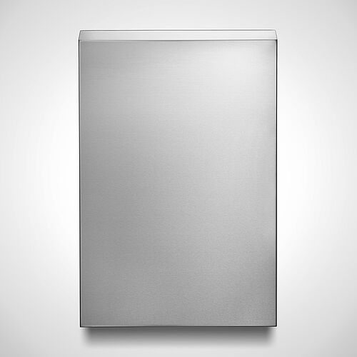 Wall-mounted hygiene rear-wall Type H-RW 96-110, art. no. 11.00.00.39 