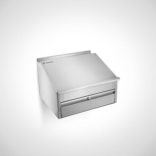 Wall-mounted desk with 1 drawer and foldable panel cover Type WPS-II, art. no. 49.00.02.13 