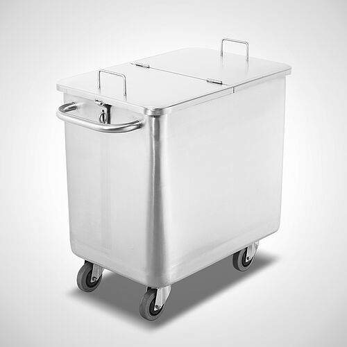 Bin trolley Type BW-170 with optionally foldable lid