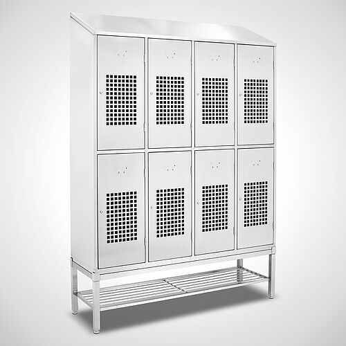 Art. no. 45.10.04.27, compartment width 400 mm, with shoe rack 