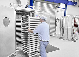 Cabin washing system Type KWA-UDT (floor level integrated) 