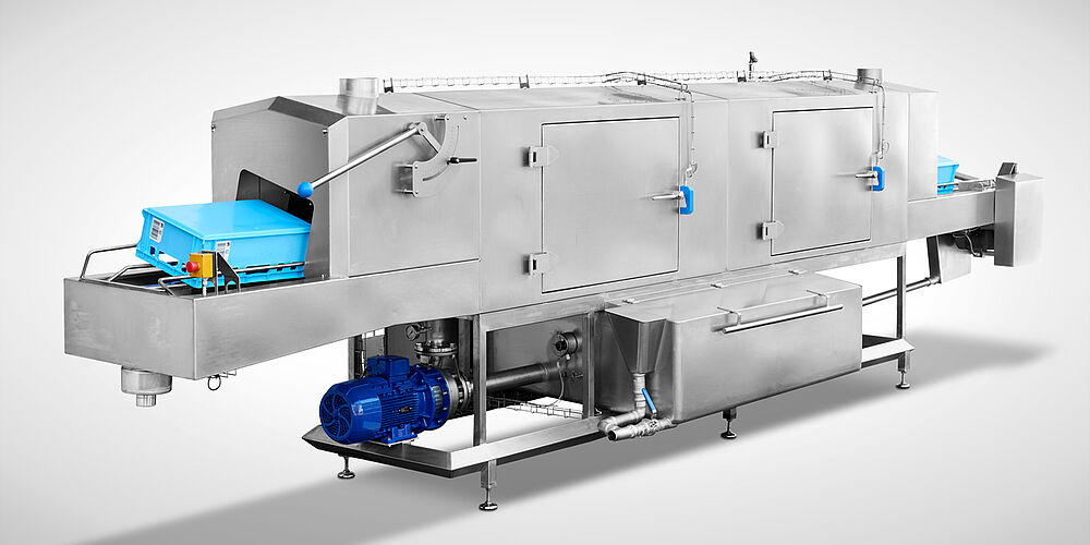 Behälterwaschanlage Highline Typ DLWA 400-Back | Mohn GmbH 