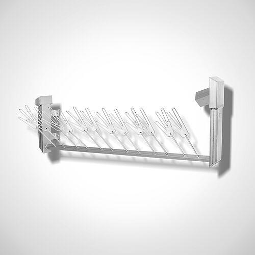 Glove dryer, wall-mounted Type HST-W-6, art. no. 10.00.04.09 
