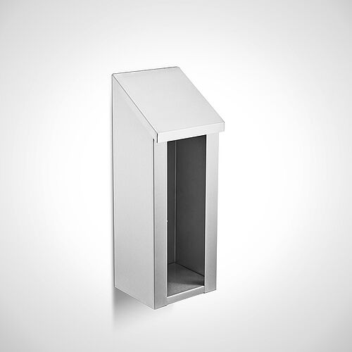 Stainless steel dispenser for disposable mouth mask 