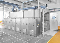Large-room cabin washing system Type KWA-UGR - 2-doors - ground-level 