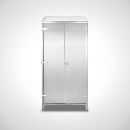 Vertikalauszugschrank aus Edelstahl Typ VSD-100-60, Art.-Nr. 44.20.00.27 
