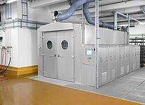 Large-room cabin washing system Type KWA-UGR - 2-doors - ground-level 