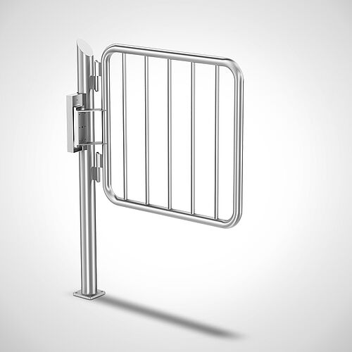 Single-wing gate Type MFT-875 S/AL, pillar - gate hinge left, art. no. 39.00.11.14 