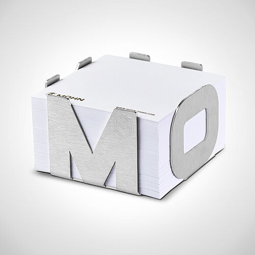 Note box Type ZB-MOHN, art. no. 99.99.99.45 with notepads, art. no. 99.99.99.51 