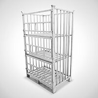 Grid box pallet Type GB-EK-SON 3-fach, ID 16-63290-6 