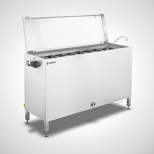 Knife basket disinfection basin type DSB-MK-8 for 8 large or 16 small knife baskets, item no. 12.00.00.52 