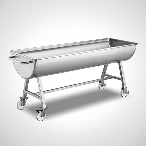 Mixing trough Type MM-300, item no. 49.00.00.83 - straight side with handle 