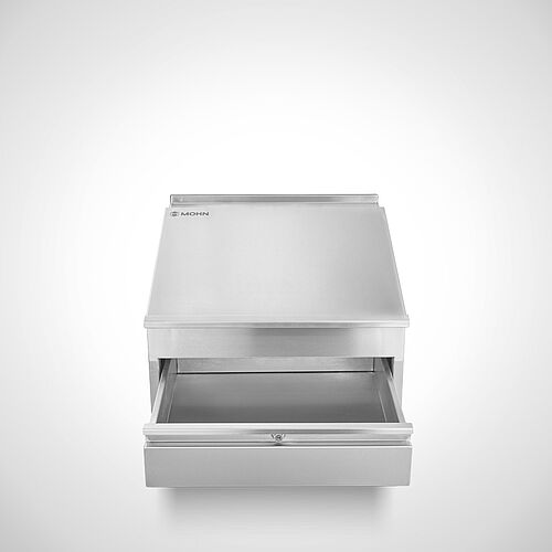 Wall-mounted desk with 1 drawer and foldable panel cover Type WPS-II, art. no. 49.00.02.13 