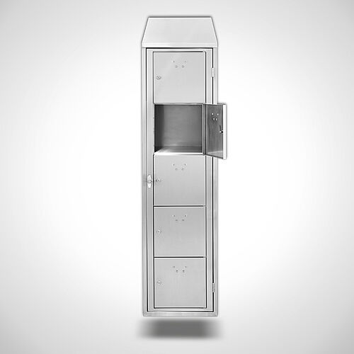 Wandhängender Wäsche-Ausgabeschrank Typ WAS-WH-VA-EU 1/5, Art.-Nr. 45.10.07.50 
