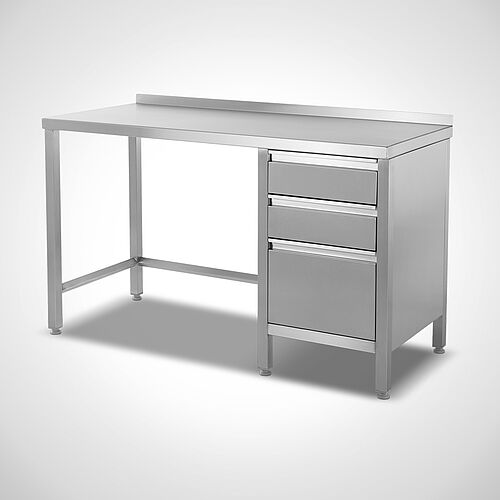 Work tables Type AT-U-SR 140/60, art. no. 20.00.08.20 
