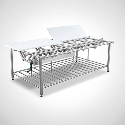 Height-adjustable double-stage work table Type DST-SON R ERGO, ID 21-61288 