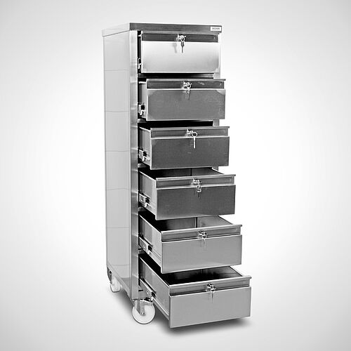 Mobile drawer cabinet Typ SCS-F 6, art. no. 99.86.00.01