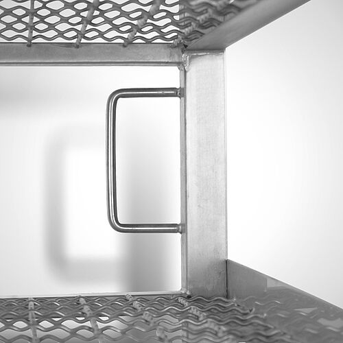 Defrosting trolley type ATW-V Ecoline, detail: Push handle 