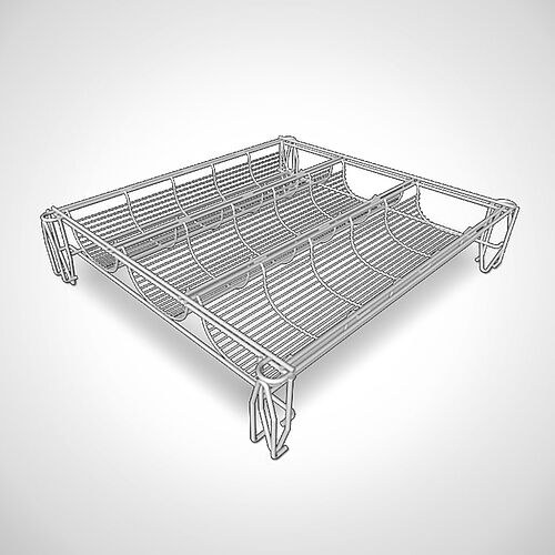 Stackable sieve (ripening form horde) made of stainless steel 